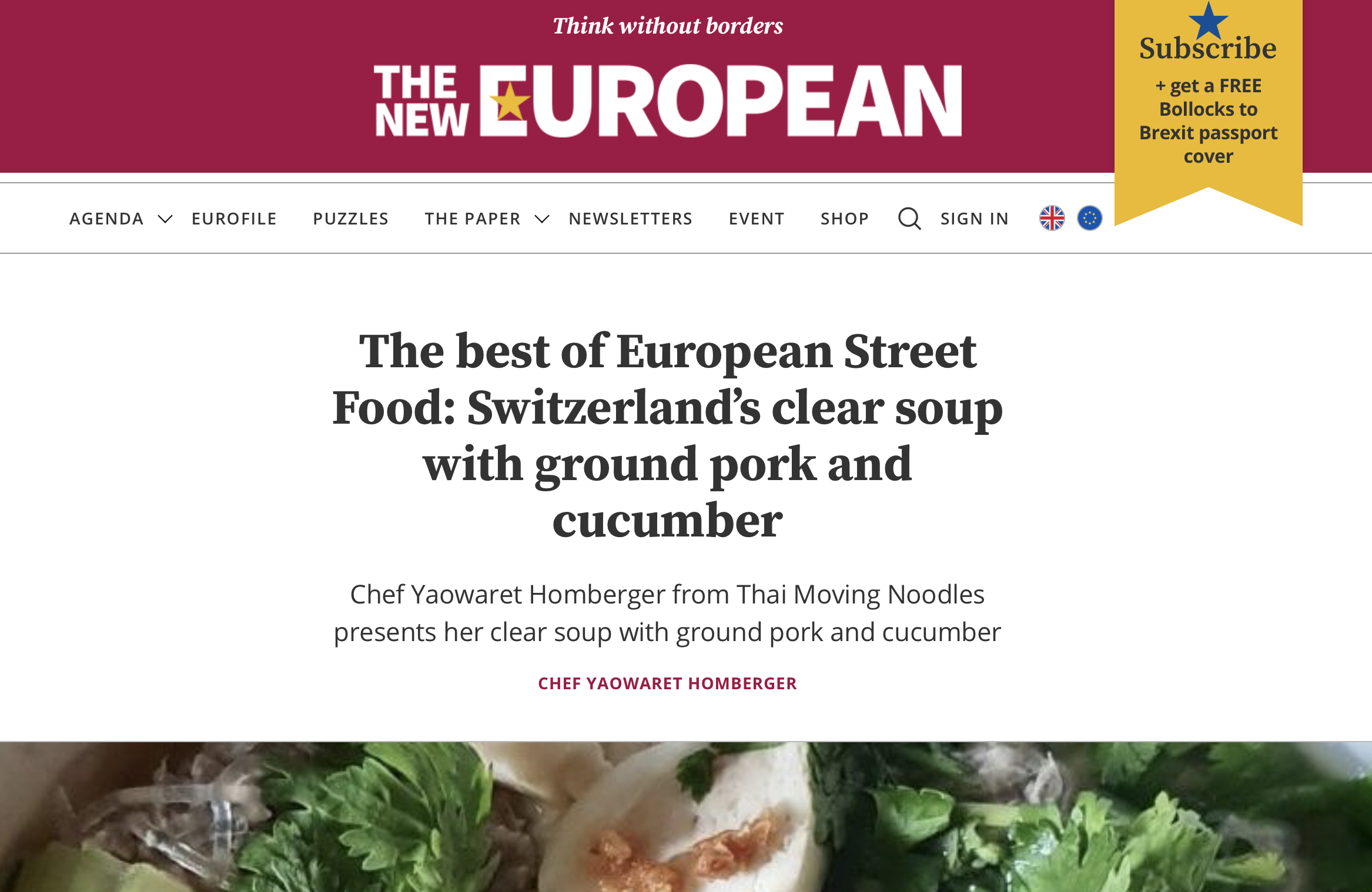 Best of European Street Food 2022